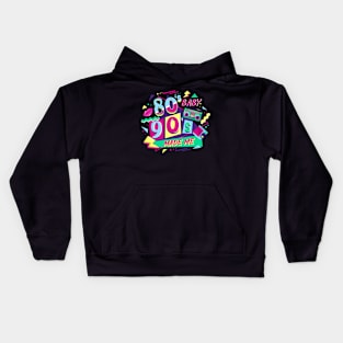 1980s 1990s Retro 90s 80s Baby Vintage Kids Hoodie